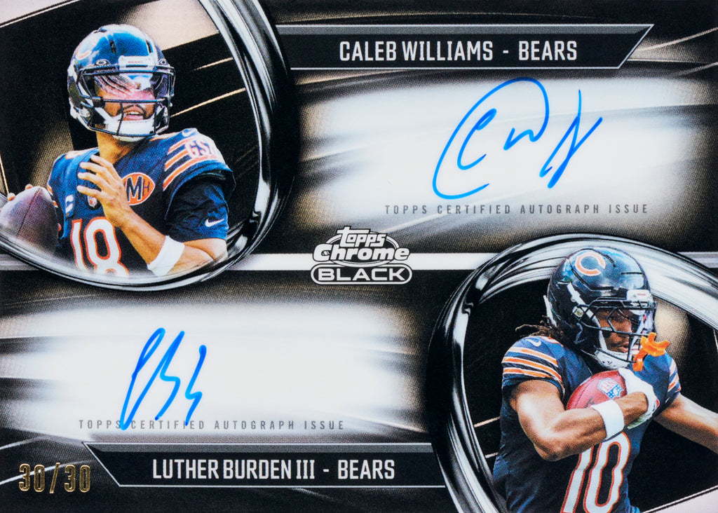 2025-Topps Chrome Black Football Hobby Box