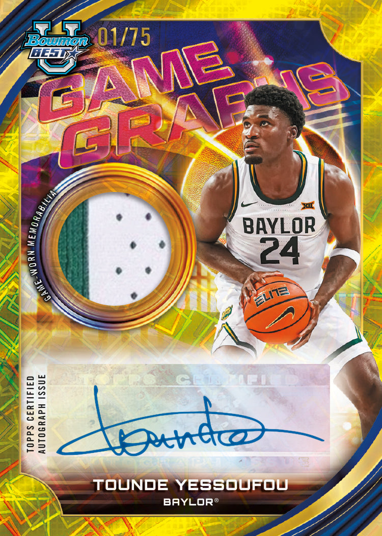 2025-26 Bowman Best U Basketball-Hobby Box