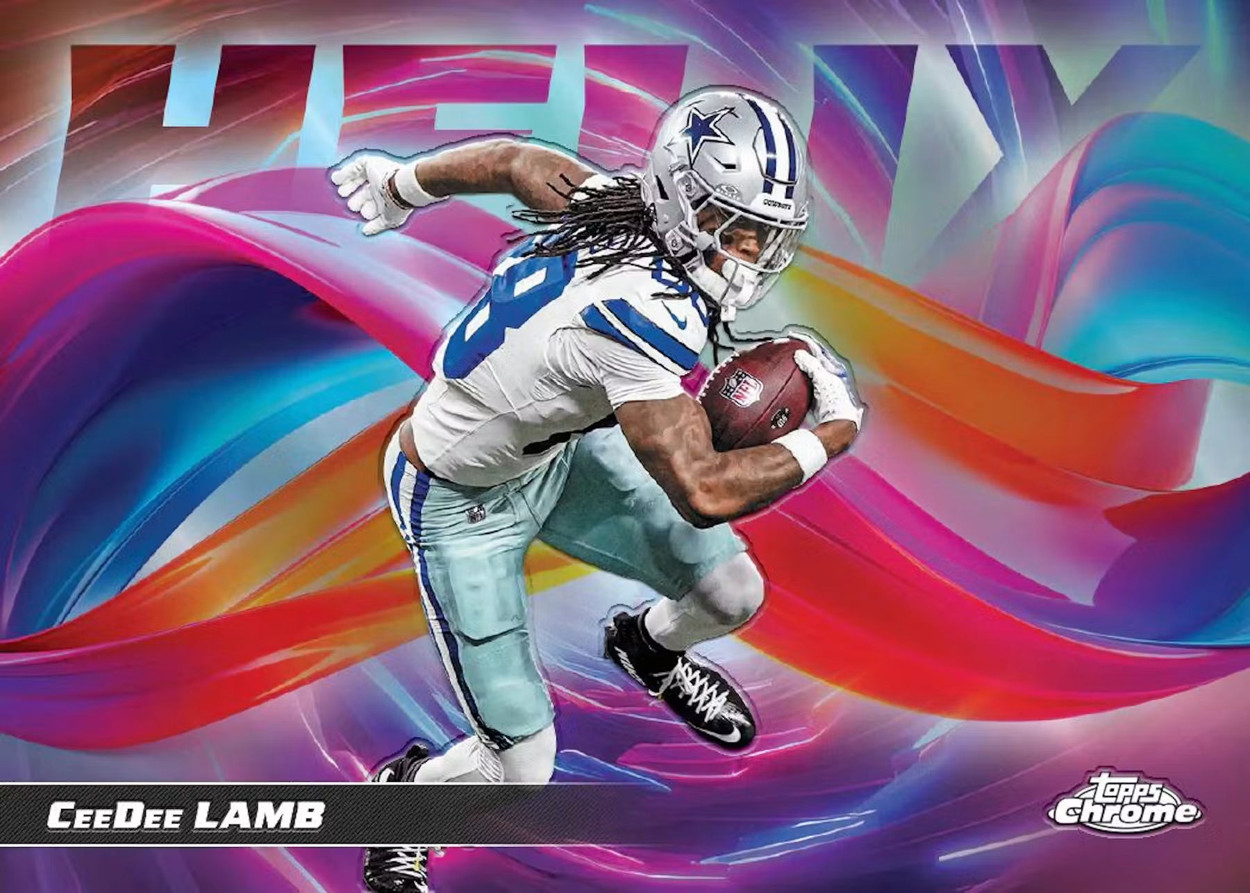 2025 Topps Chrome Football-Jumbo Box-First Day Issued