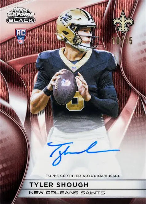 2025-Topps Chrome Black Football Hobby Box
