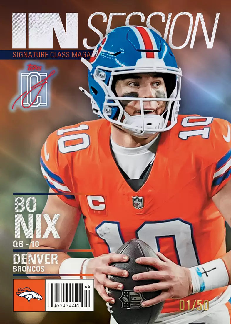 2025 Topps Signature Class Football-Hobby Box