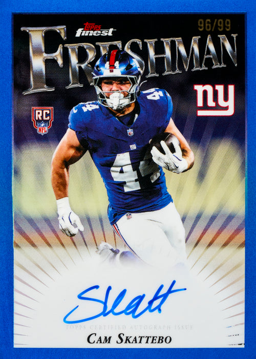 2025 Topps Finest NFL Football-Hobby Box