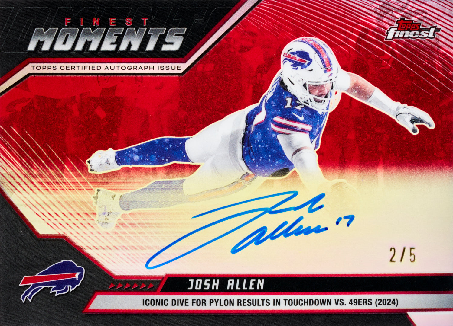 2025 Topps Finest NFL Football-Hobby Box