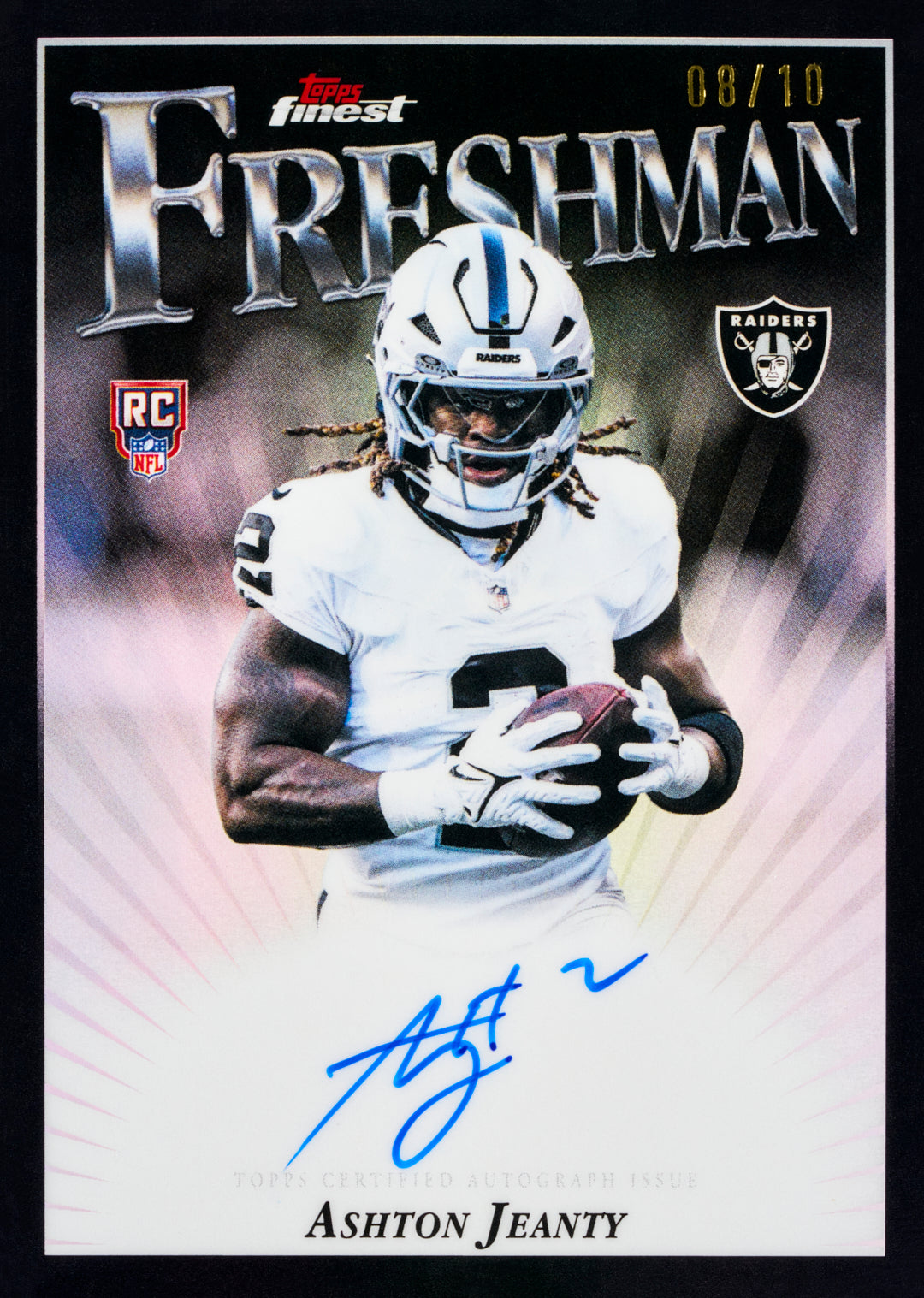 2025 Topps Finest NFL Football-Hobby Box