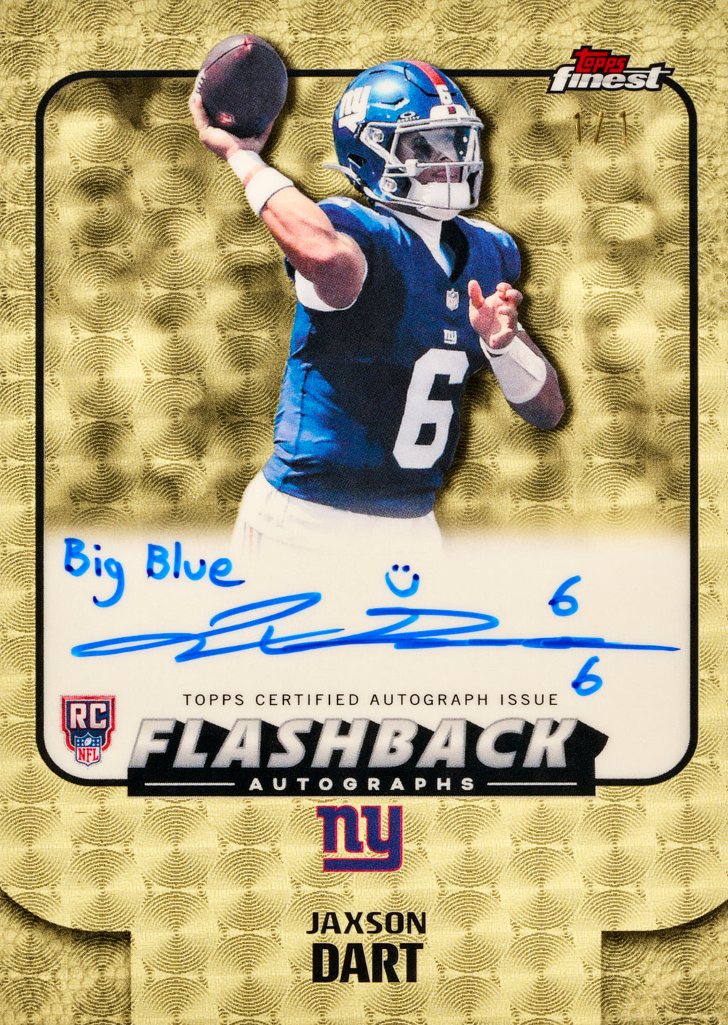 2025 Topps Finest NFL Football-Hobby Box