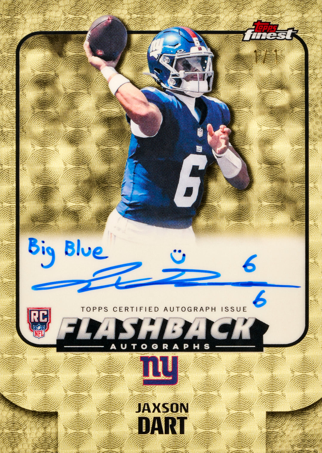 2025 Topps Finest NFL Football-Hobby Box