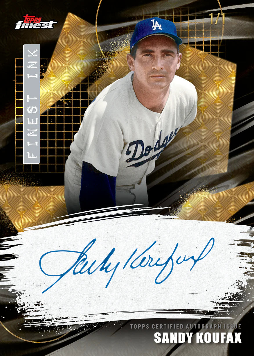 2026 Topps Finest Baseball-Mega Box