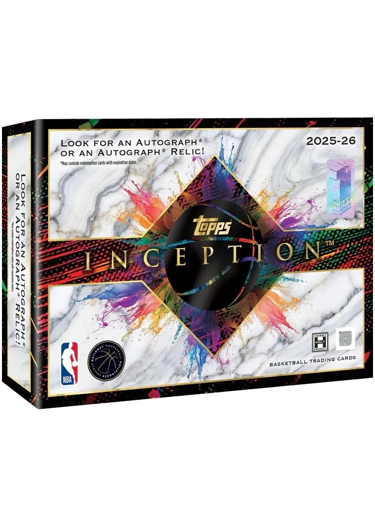 2025-2026 Topps Inception Basketball-FIRST DAY ISSUE-Hobby Box