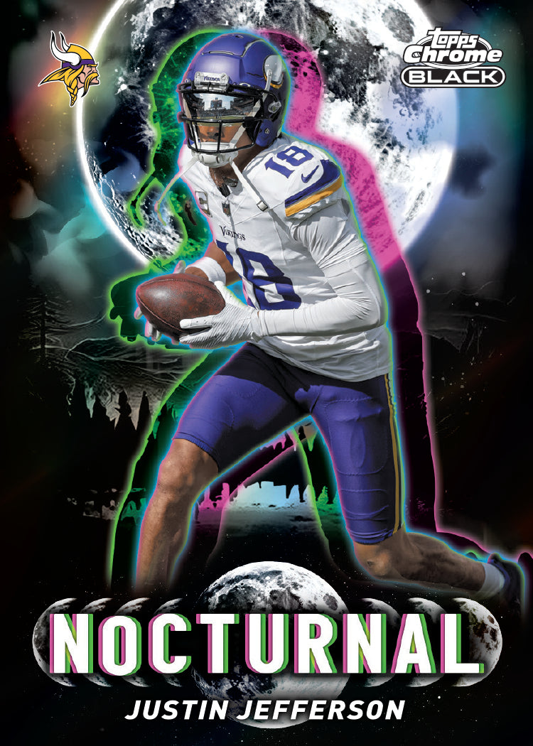 2025-Topps Chrome Black Football Hobby Box
