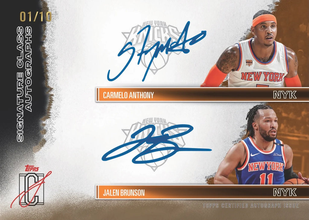 2025-2026 Topps Signature Class Basketball-Mega Box
