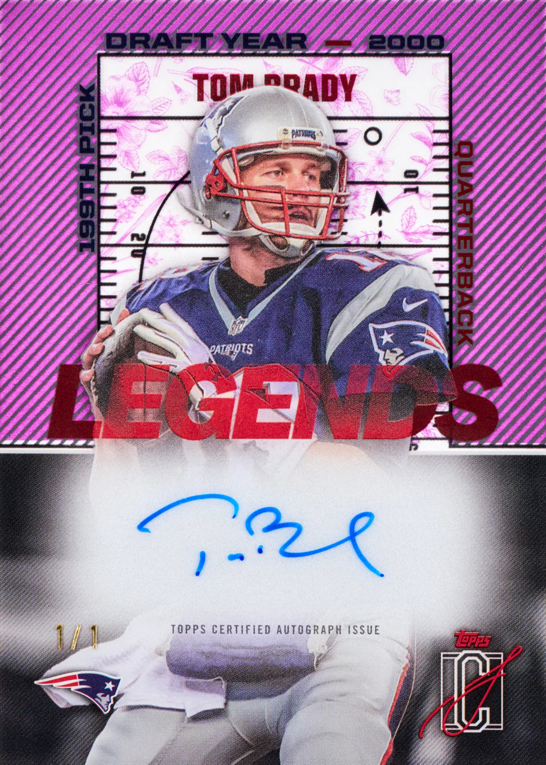 2025 Topps Signature Class Football-Value Box