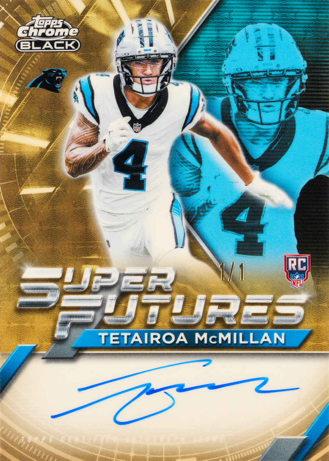 2025-Topps Chrome Black Football Hobby Box