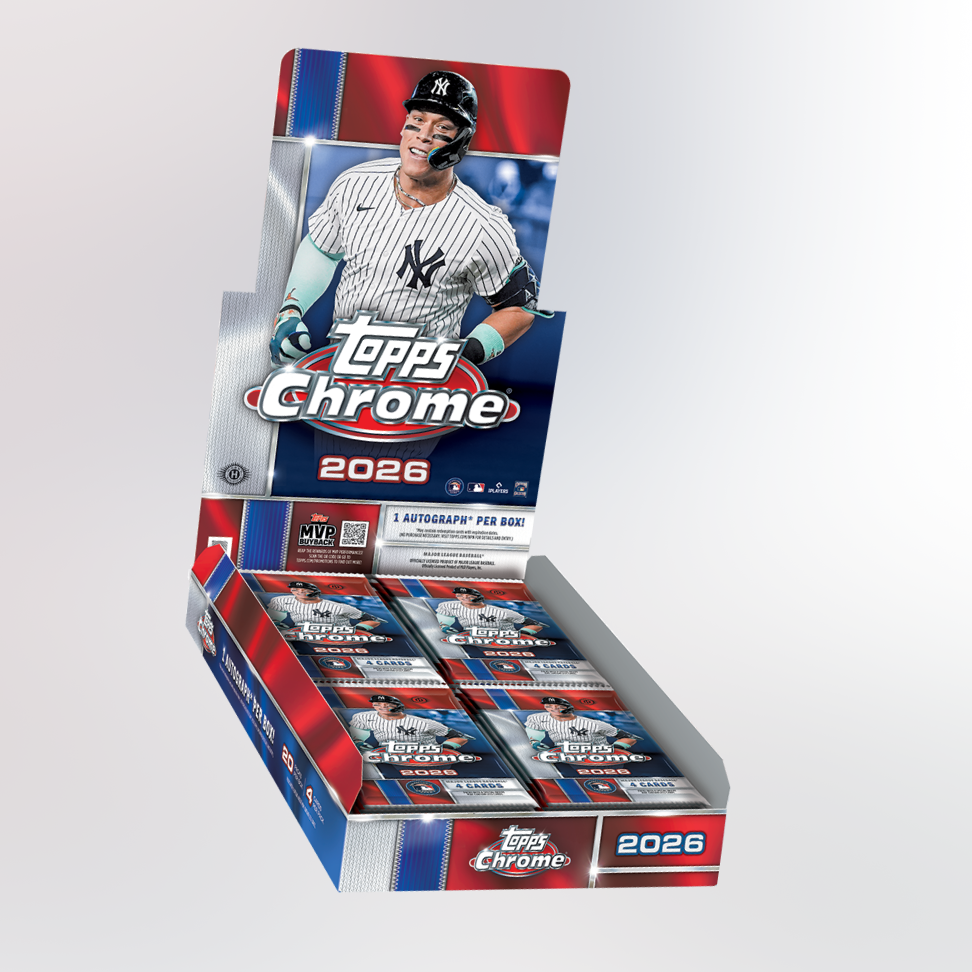 2026 Topps Chrome Baseball-Hobby Box