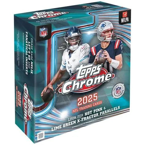 2025 Topps Chrome Football-Mega Box
