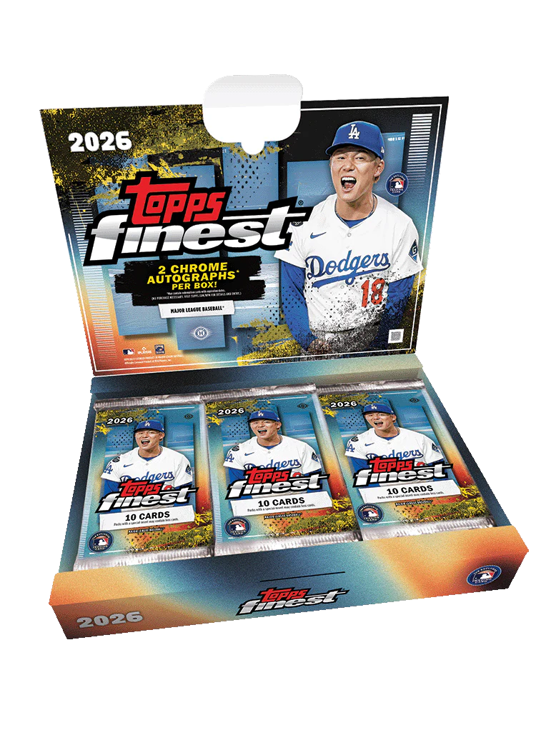 2026 Topps Finest Baseball-Hobby Box