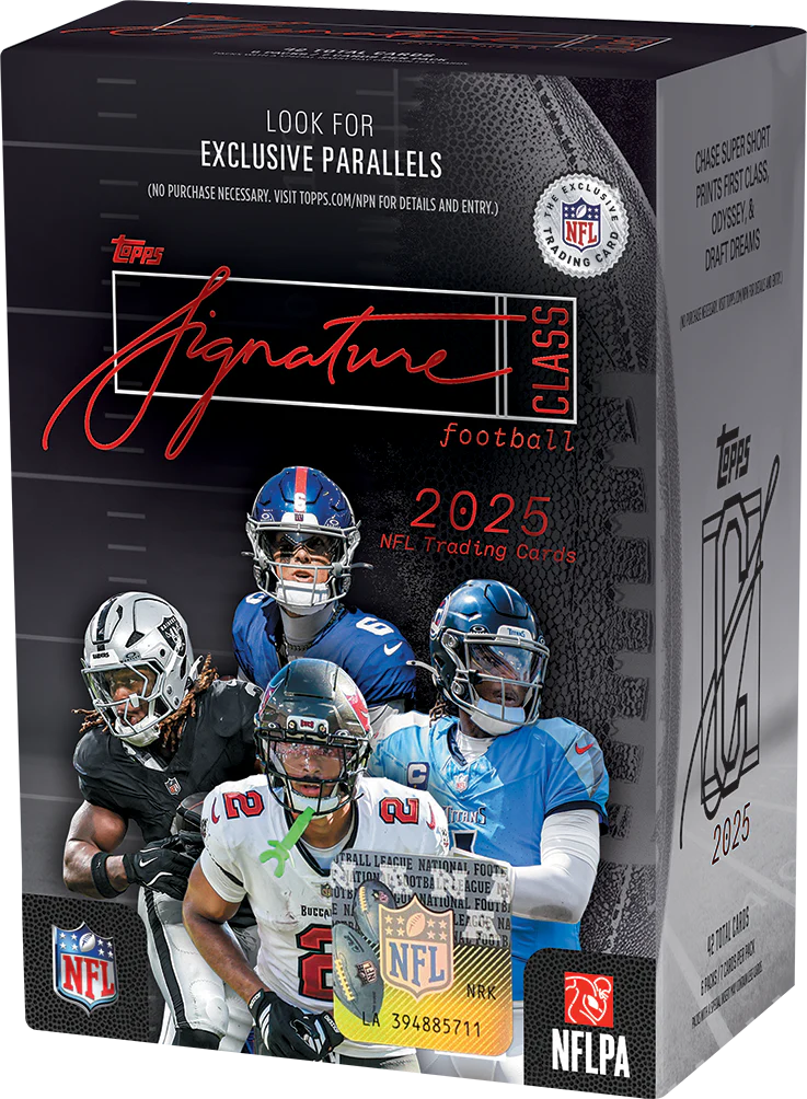 2025 Topps Signature Class Football-Value Box